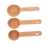Cabilock 3 pièces Cuillères à Mesurer pour Café et Thé Cuillère Doseuse pour Grains de Café Poudre de Lait Sucre Épices Accessoires de Cuisine et
