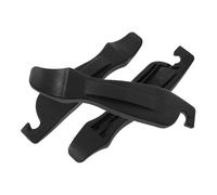 Cabilock 3 Pièces Démonte-Pneu Vélo en Nylon Noir Robuste Antidérapant | Outil Multipurpose, Haute Dureté, Usage Vélo et Entretien de Roue, pour Pneus de Vélo