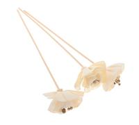 Cabilock 3 pièces Diffuseur Bâtons Parfumés sans Flamme Recharge Fleur Sèche Décorative pour Maison Sticks Diffuseur Huile Essentielle Ambiance Parfum Intérieur Lot