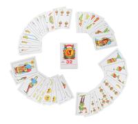 Cabilock 3 Pièces Jeu de Cartes Mexicain Espagnol en Papier pour Fêtes | Portable, Règles Simples, Usage Polyvalent, Réunions Familiales et Autres Occasions, Cartes à Jouer Espagnoles