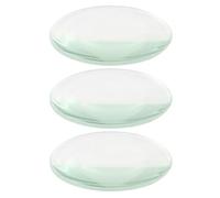 Cabilock 3 Pièces Lentilles Biconvexes Lentilles Optiques Convexes pour Expériences de Physique Aides Pédagogiques Scientifiques et Réparations Précises