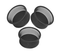 Cabilock 3 pièces Organisateur de Bureau Maille Corbeilles Rondes pour Rangement Trombones Conteneur Polyvalent pour Fournitures de Bureau et Accessoires Scolaires