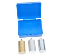 Cabilock 3 Pièces Outils de Mesure Aluminium pour Enseignement Physique de Cylindres Métalliques pour Expériences de les Écoles Pédagogiques Fiables et Pratiques