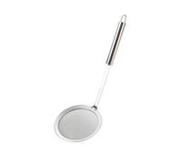 Cabilock 3 pièces Passoire Inox à Mailles Fines avec Manche Long pour Cuisine Filtre Domestique pour Huile et Graisse Écumoire à Nouilles et Fondue Tamis Égouttoir