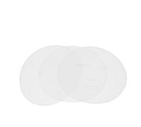 Cabilock 3 pièces Plaques Silicone pour Masques Visage Réutilisables Silicone pour Masque Algues et Collagène Accessoires DIY pour Femme Faciles à Utiliser et Transporter