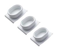 Cabilock 3 pièces Protège-doigts Cuisine Support de Sécurité pour Trancheuse et Râpe Outil Multifonction Détachable pour Protéger les Mains Lors Découpe des Légumes