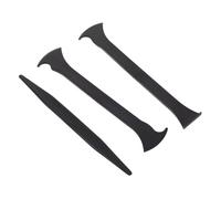 Cabilock 3 Pièces Raclette Plastique Non Abrasive pour Film Voiture Outil de Pose et Finition Dadhésif Vinyle Kit Compact de Protection et Remplacement pour Délimitation des Bords