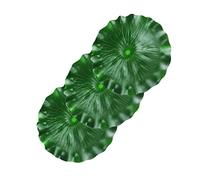 Cabilock 3 Pièces Simulées Feuille De Lotus Nénuphars Flottants Nénuphar Fausses Plantes Fleur Plante Garniture De Rembourrage Faux Ornement De Feuille De Lotus Décor D'Aquarium Flottant