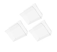 Cabilock 3 Pièces Stockage De Serviettes Support De Tissu Table Porte-serviettes Pour Serviettes En Papier Porte-serviette De Restaurant Porte-serviette De Cuisine Transparent