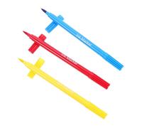 Cabilock 3 Pièces stylo de cuisson Marqueurs décor feutres alimentaires feutre comestible colorant alimentaire outil de coloration de cuisson stylos de coloriage de cuisson Plastique