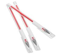 Cabilock 3 pièces Stylo Marqueur Permanent Étanche pour Peau Rouge Crayon Sourcil Pro pour Salon Stylo de Dessin Sourcils et Tatouage Temporaire Marqueur de Position pour Maquillage et