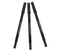 Cabilock 3 Pièces Stylo Pigment De Cuisson Marqueurs Pâtisserie Boîtes De Conserve Feutres à Pointe Stylos à Gâteau Stylo Dessin Alimentaire Stylos Alimentaires Comestibles Plastique Black