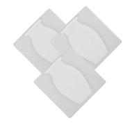 Cabilock 3 Pièces Support De Fleurs Séchées Vase Mural Pot à Fleurs Suspendu White