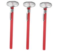 Cabilock 3 Pièces Thermomètre Mécanique de Tableau de Bord pour Climatisation Auto et Installation Rapide Lecture Précise pour Intérieur Véhicule Lot