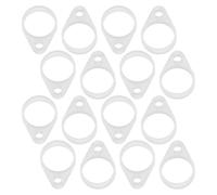Cabilock 30 Pièces Anneau de Maintien en Silicone pour Appareil Auditif Cordon de Sécurité, Résistant à L'usure, Facile à Fixer et Détacher, pour Seniors et Aidants