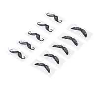 Cabilock 30 pièces Autocollants Cire Épilation Visage Barbe et Moustache Stickers Coiffage Précis pour Hommes et Femmes Accessoires Dépilatoires Sûrs et Confortables