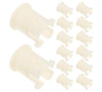 Cabilock 30 Pièces Inserts de Douille pour Roulette de Meubles Manchons Plastique pour Tige de Roulette Pivotante Accessoires de Remplacement pour Chaise de Bureau Réparation Facile et