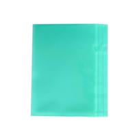 Cabilock 30 pièces Lot de Pochettes Transparentes PP Type Protège-documents Résistants et Pratiques pour Bureau École et Usage Domestique Vert