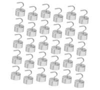 Cabilock 30 Pièces Poids de Calibration à Crochet Ensemble de Poids pour Expériences Scientifiques Laboratoire pour Éducation Recherche