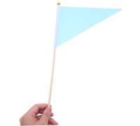 Cabilock 30 Pièces Utility Marking Flags Triangles Safety Pennants For Construction Road Maintenance And Underground Cable Location