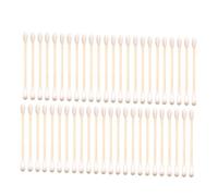 Cabilock 300 pièces Cotton Stick Double Embout Bâtonnets Coton Démaquillant Maison et Voyage Nettoyage Précis Peau et Soins Coton Naturel Sans Réaction Usage Mixte Homme et Femme
