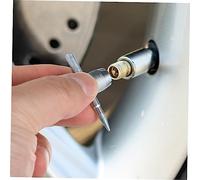 Cabilock 32 Pièces Kit Outils Démontage Noyau Valve Pneu pour Voiture Clé Pratique pour Réparation et Installation Rapide