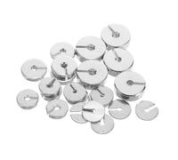 Cabilock 35 Pièces Calibration Weight Set With Chrome Plated Hooks Precise Laboratory Weights For Physics Experiments Force Measurement And Educational Research