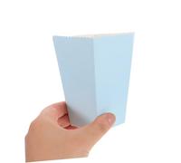 Cabilock 36 Pièces Boîtes à Popcorn Papier Couleur Unie Conteneurs Solides pour Fête Mariage Anniversaire Design Bord Festonné Accessoires Snacks pour Soirée Cinéma