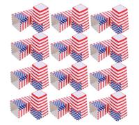 Cabilock 36 Pièces Boîtes Popcorn Jetables pour Fête Indépendance Conteneurs Papier Faciles à pour Nettoyage Rapide et Décoration de Soirée