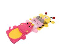Cabilock 3pièces Moufles De Bain Éponge Pour Garçon Fille Lot De Moufles De Douche Pour Garçon Fille Et Facile à Tenir Pour Mamans