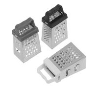 Cabilock 3pièces Râpe à Fromage Et Râpe à Légumes Acier Inoxydable Multifonction Pour Trancher Râper Et Émincer Anti-rouille Et Sécurité Utilisation Préparation Cuisine