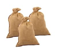 Cabilock 3pièces Sacs Toile De Jute Réutilisables Sacs De Rangement Polyvalents pour Légumes Pommes De Terre Oignons Et Courses Obstacles Adultes