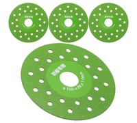 Cabilock 4 Disques de Broyage pour Meuleuse d'Angle, Lames Rondes Ultra-Minces pour Découpe et Meulage de Marbre et Granit, Outils Rotatifs pour Travaux de Précision