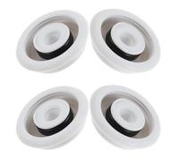 Cabilock 4 Ensembles Lot de Joints D'étanchéité en Silicone pour Brosse à Dents Électrique Anneaux Imperméables et Résistants de Maintenance Compatibles avec Manche de Brosse Électrique