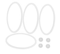 Cabilock 4 Ensembles Silicone Lunch Box Replacement Lid Sealing Gaskets With Seal Plugs Food Container Rings For Meal Prep And Insulated Box Use