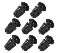 Cabilock 4 Paires Bouchons de Guidon Aluminium Alloy Embouts de Guidon VTT Route avec Système de Verrouillage Sécurisé Compatible Multivélos Kit Noir