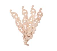 Cabilock 4 Pièces Appliques Sculpté Style Européen Décor Vintage Coins pour Meubles Murs Portes Embellissements Décoratifs DIY