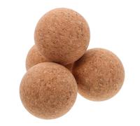 Cabilock 4 Pièces Bouchons Ronds Bouchons de Bouteille Liège Naturel Réutilisables pour Bricolage et Décoration Maison et Faciles à Manipuler