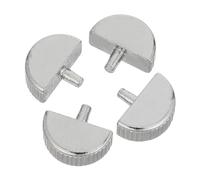 Cabilock 4 Pièces Bouton de Verrouillage en Métal M2 pour Étrier à Vernier, Accessoire Résistant à L'usure Surface Lisse pour Maintenance et Précision des Instruments de Mesure