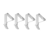 Cabilock 4 Pièces Clip De Fixation Clip Support Temp Clip Viande Thermomètre Pinces Jauge De Température Porte- Four Support En Métal 304 De Qualité Alimentaire En Acier