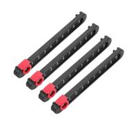 Cabilock 4 pièces Compteur de Score pour Football de Table Réglette Marqueur Points et Pratique Accessoire Foosball Noir pour Jeux de Table Couleur Aléatoire Couleur Aléatoire