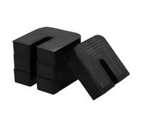 Cabilock 4 Pièces Coussin Amortisseur en Caoutchouc en Forme de U pour | Mini Split Extérieur et Condenseurs, Réduction du Bruit des Vibrations, été Vacances