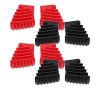 Cabilock 4 Pièces Drum Rack Feet Protectors Antislip Plastic Replacement Pads For Cymbal And Percussion Stands Drum Kit Leg Covers In And