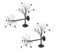 Cabilock 4 Pièces Halloween Arbre Branche Nue Miniature, Décoration