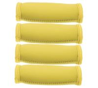 Cabilock 4 Pièces Housse de Mentonnière de Casque, Coussinet Jaune en Polyester