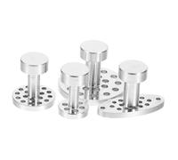 Cabilock 4 Pièces Kit de Réparation de Bosses Voiture Alliage Aluminium Onglets Extracteurs Polyvalents pour Débosselage sans Peinture Accessoires Marteau Coulissant pour Carrosserie Auto