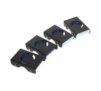 Cabilock 4 Pièces Kit de Roulettes de Déplacement pour Meubles Lourds avec Freins Frein Accessoires pour Déplacer Lave-linge Frigo Tables Armoires et Aquariums Roues Mobiles Robustes sans