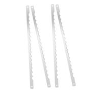 Cabilock 4 pièces Lames Trancheuse Dentelées pour Machine à Remplacement pour Découpe Précise de Gâteaux et Outils de Boulangerie Réutilisables