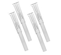 Cabilock 4 Pièces Lot de Têtes de Buse de Fontaine Transparentes pour Mini de Jardin Pulvérisateur Deau Décoratif Forme de Champignon Compatible avec Petits Bassins et Aquariums