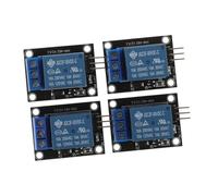Cabilock 4 pièces Module Relais Canal pour Arm Avr et Mcu pour Projets Électroniques et Appareils